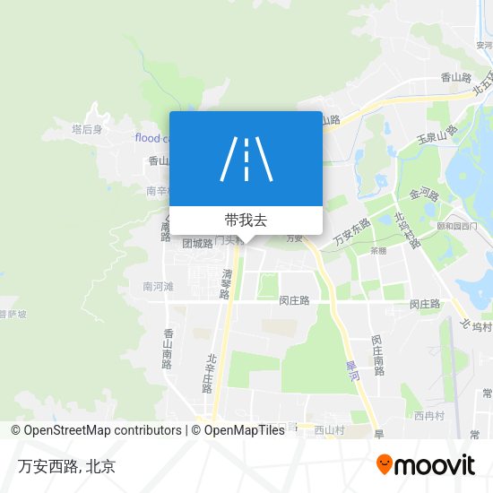 万安西路地图