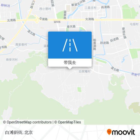 白滩斜街地图
