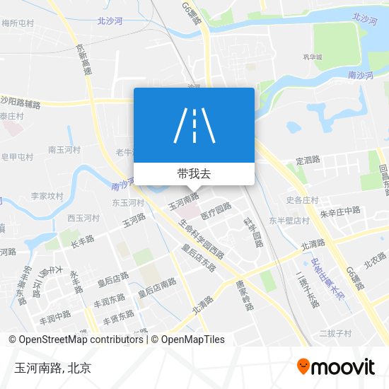 玉河南路地图