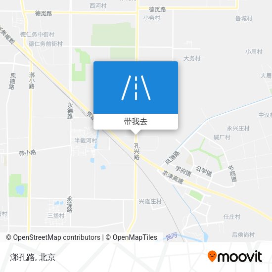 漷孔路地图