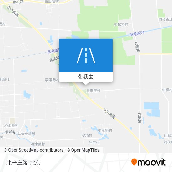 北辛庄路地图