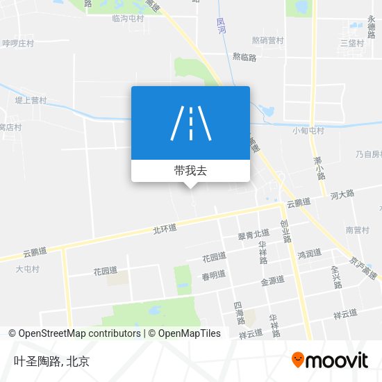 叶圣陶路地图