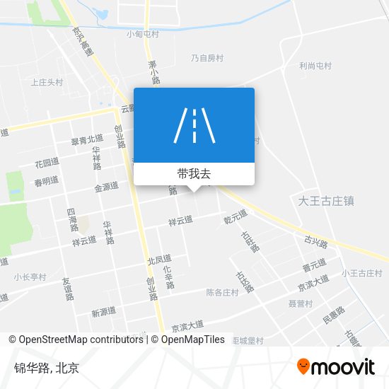 锦华路地图