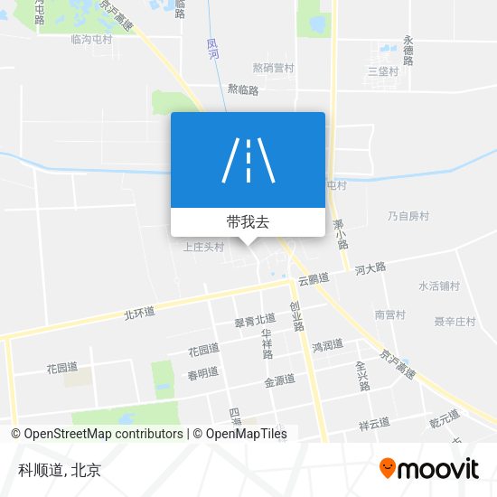 科顺道地图