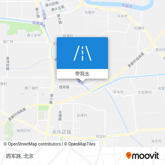西军路地图