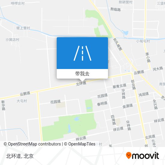 北环道地图
