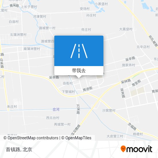 首镇路地图
