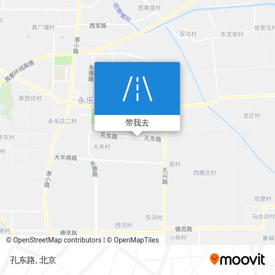 孔东路地图