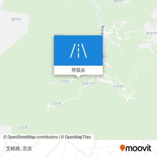 艾峪路地图