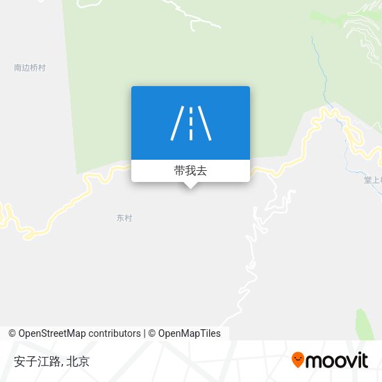 安子江路地图