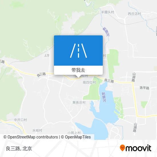 良三路地图