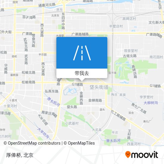 厚俸桥地图