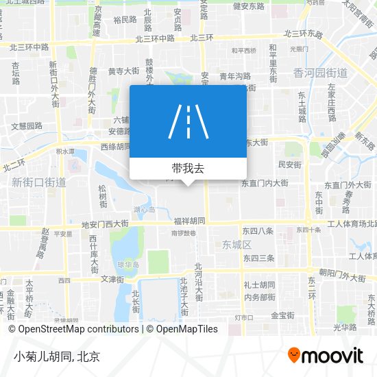 小菊儿胡同地图