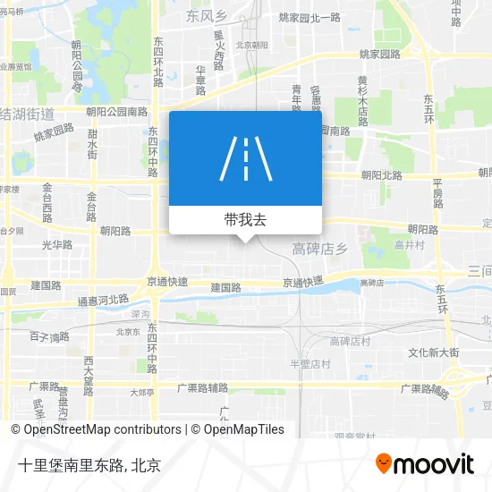十里堡南里东路地图