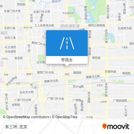 东三环地图