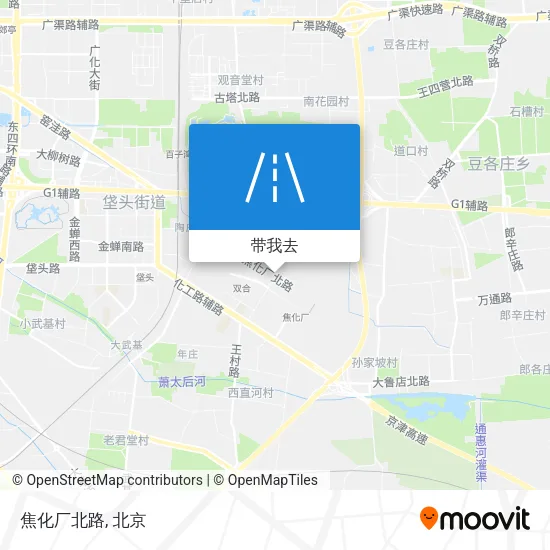 焦化厂北路地图