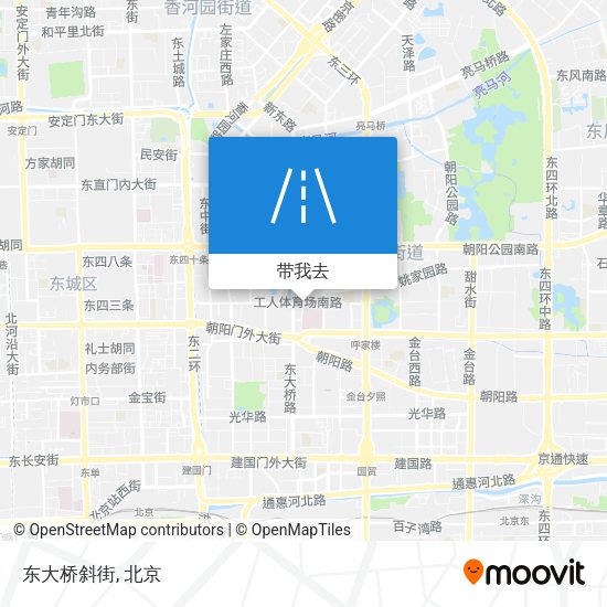东大桥斜街地图