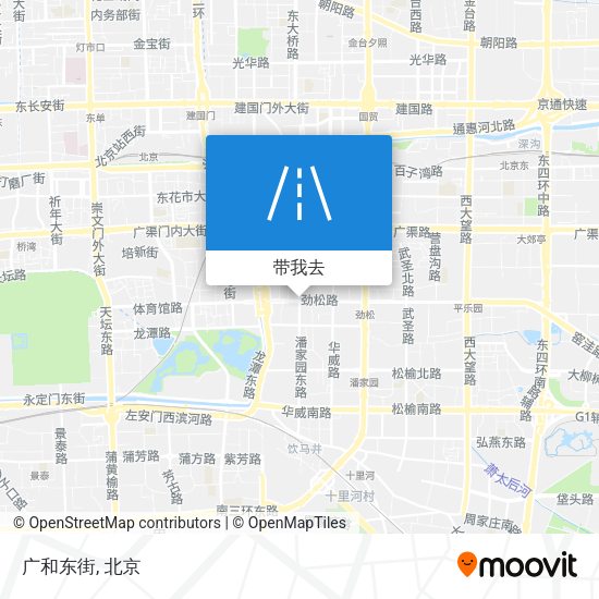 广和东街地图