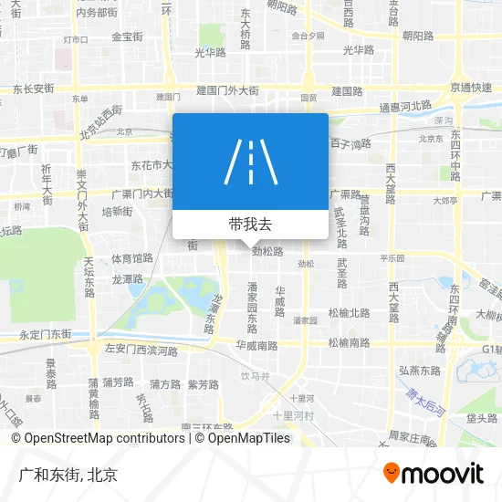 广和东街地图