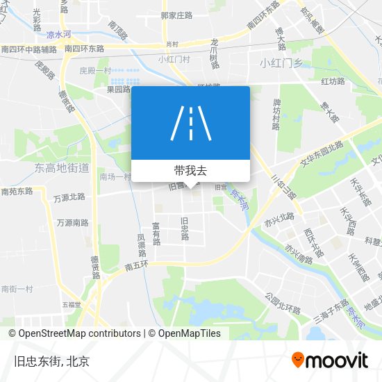 旧忠东街地图