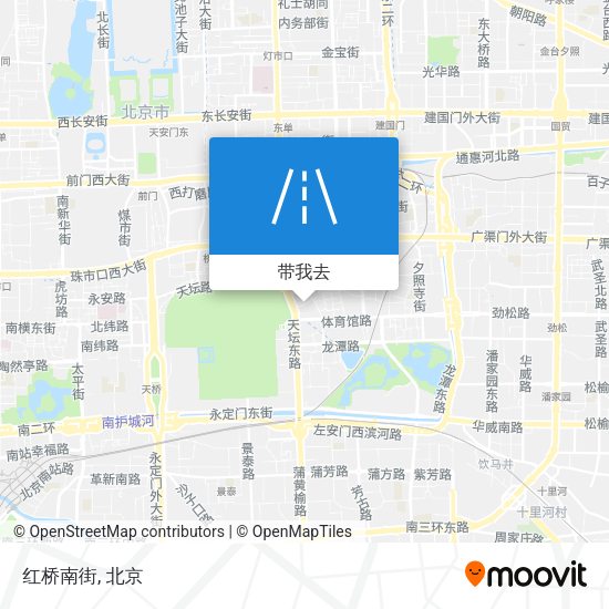 红桥南街地图