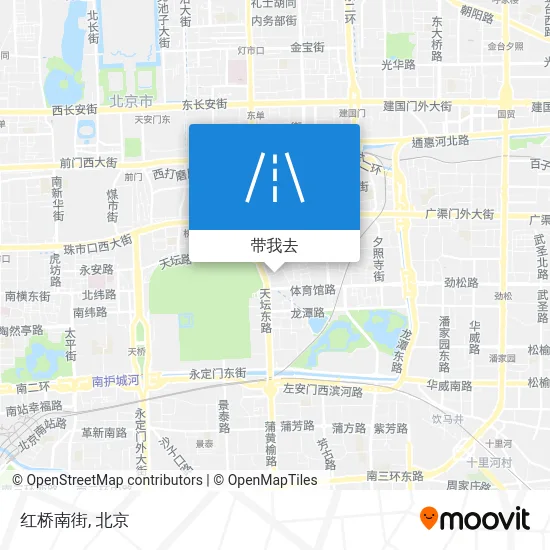 红桥南街地图