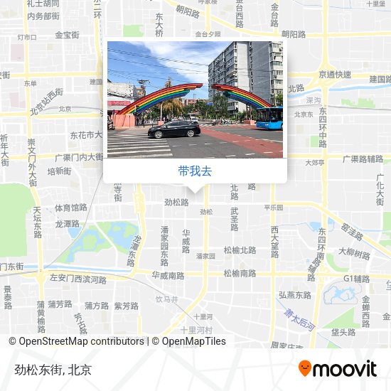 劲松东街地图