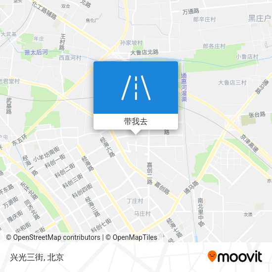 兴光三街地图