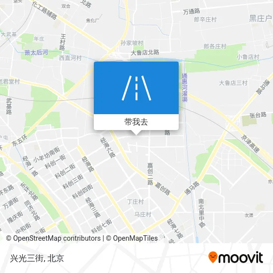兴光三街地图