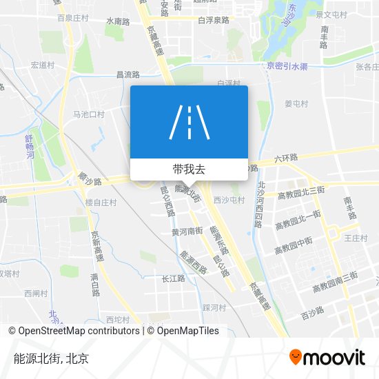能源北街地图