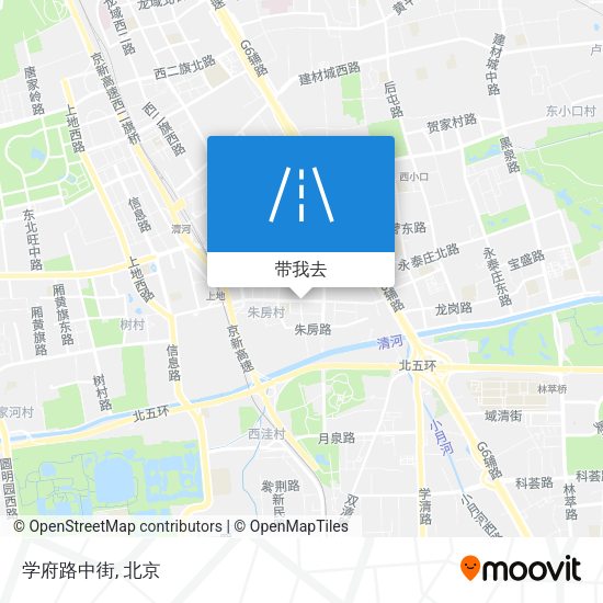 学府路中街地图