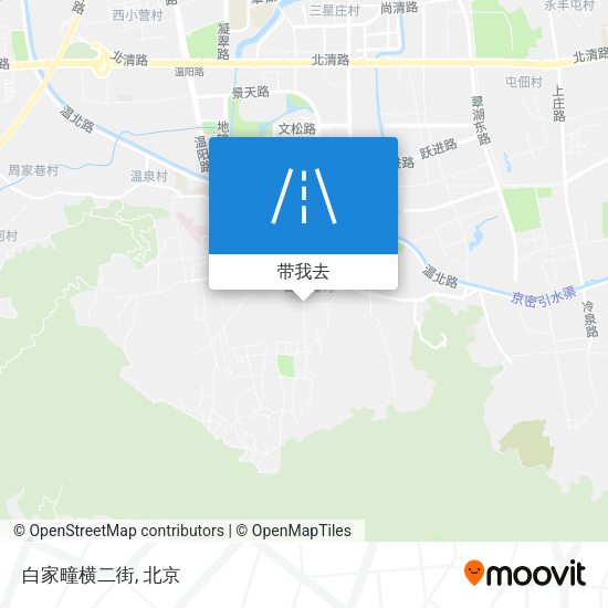 白家疃横二街地图