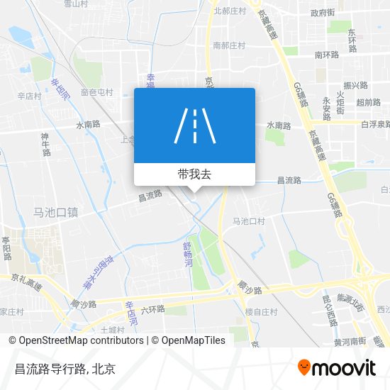 昌流路导行路地图