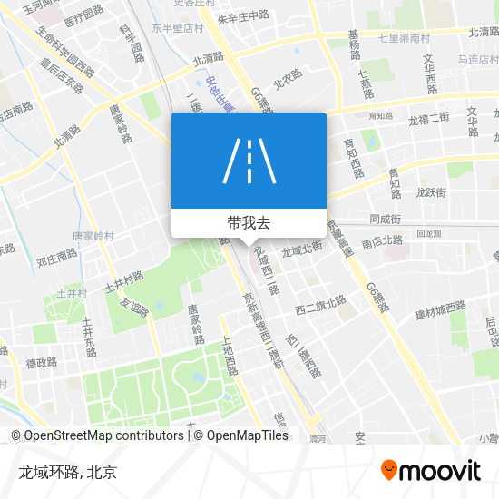 龙域环路地图