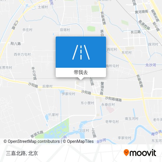 三嘉北路地图