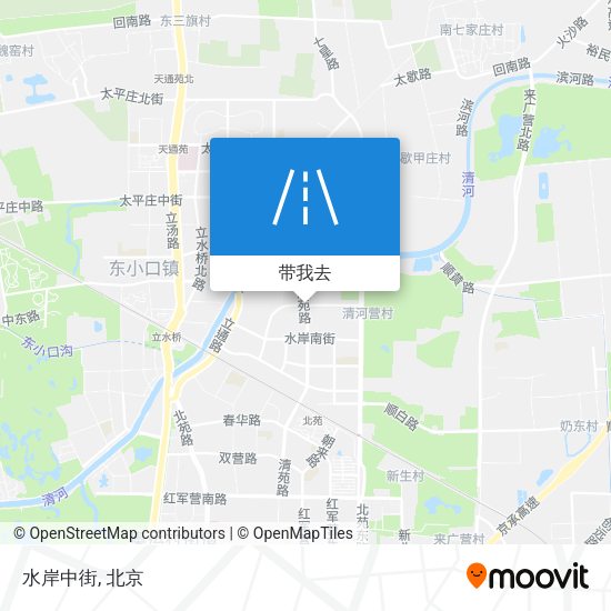 水岸中街地图