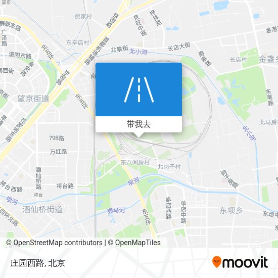 庄园西路地图