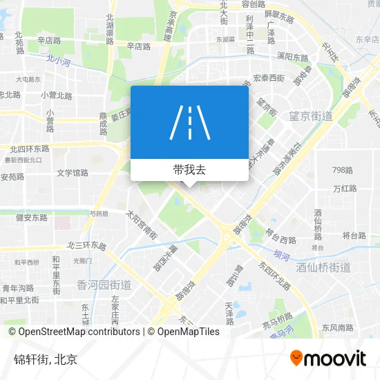 锦轩街地图