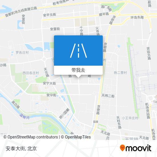 安泰大街地图