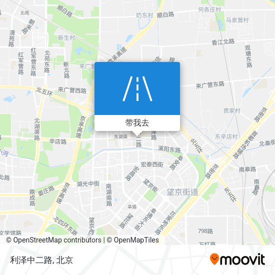 利泽中二路地图