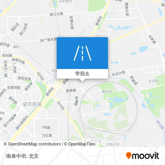 南皋中街地图