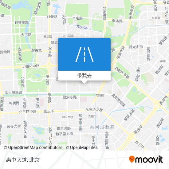 惠中大道地图