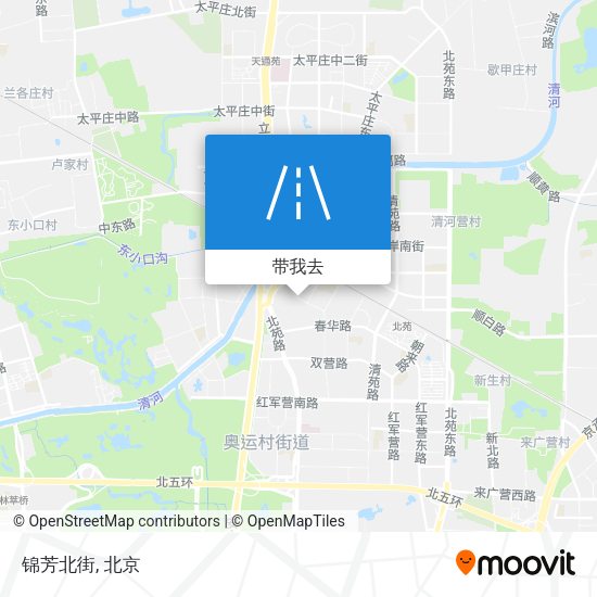 锦芳北街地图