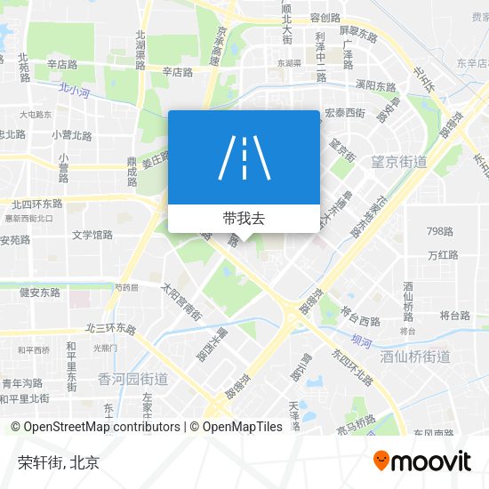 荣轩街地图