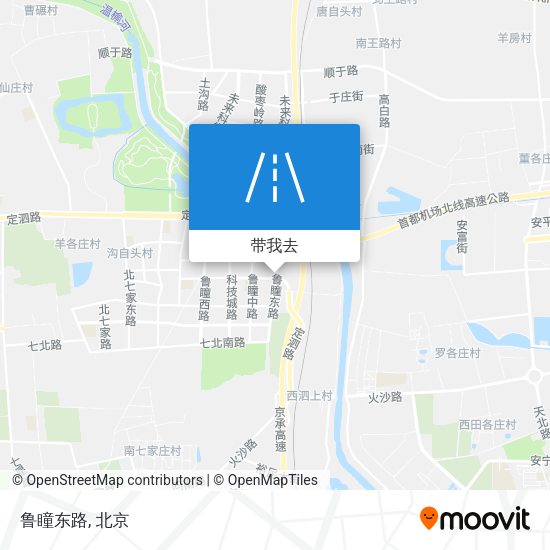 鲁瞳东路地图