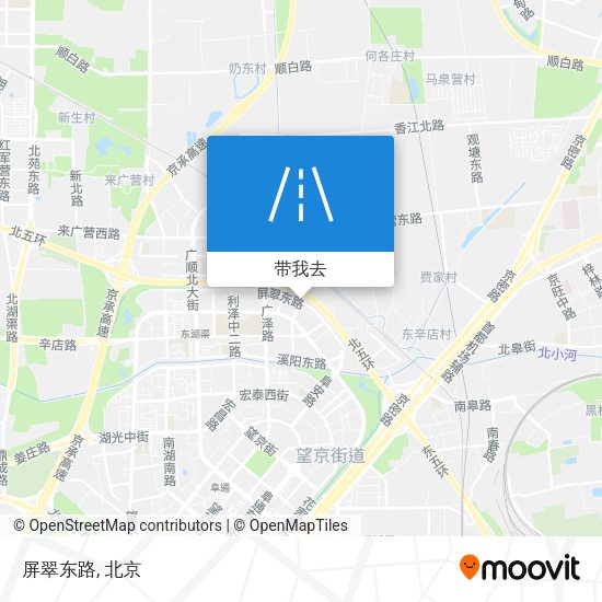 屏翠东路地图