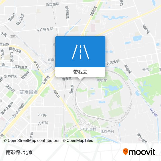 南影路地图