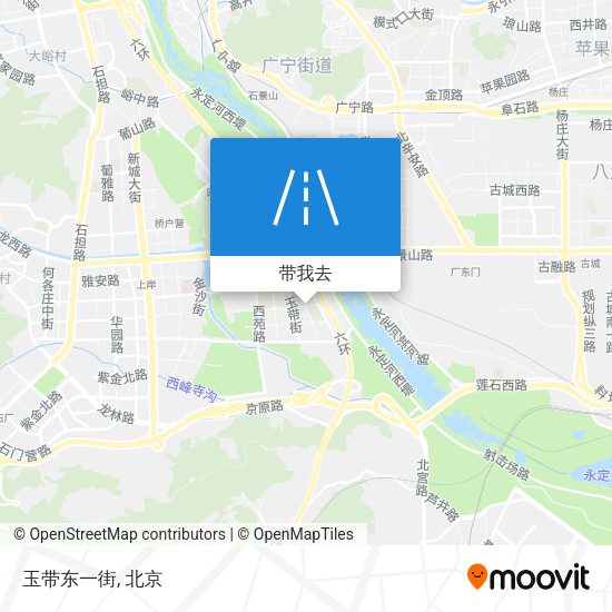 玉带东一街地图