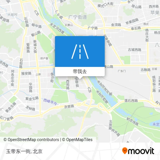 玉带东一街地图