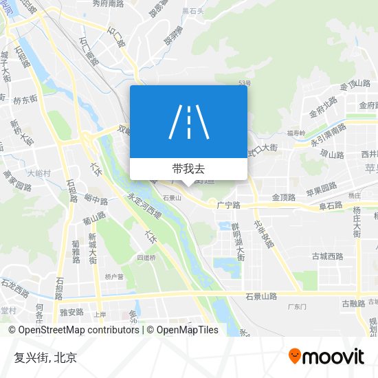 复兴街地图